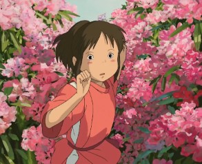Chihiro in flowers
